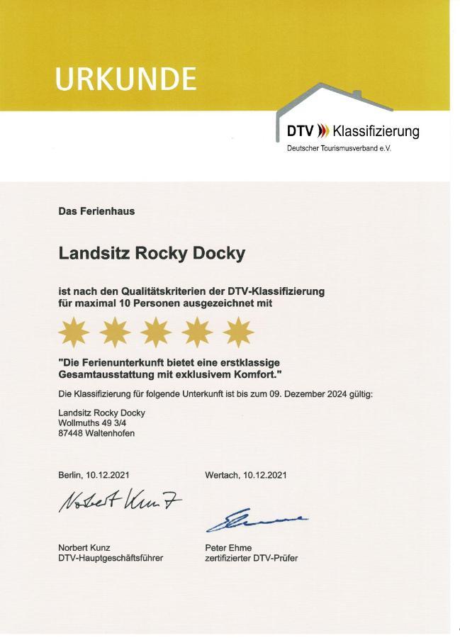 Landsitz Rocky Docky Vila Niedersonthofen Exterior foto